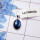 Labradorite Pendant D - BPS820-10x14mm Oval Labradorite Cab 925 Sterling Silver Bezel Set Wholesale Pendant