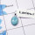 Larimar Pendant F - BPS820-10x14mm Oval Larimar 925 Sterling Silver Bezel Set Wholesale Pendant