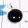 Black Onyx Cab I - BPS824 - Latest Collection Natural Black Onyx Gemstone 925 Sterling Silver Bezel Pendant