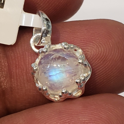 Rainbow Moonstone - Ok- BPS824 Designer Gemstone pendant Wholesale