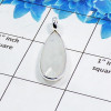 Rainbow Moonstone Cut H - BPS973-Black Onyx Cut Gemstone Bejal Pendant With 925 Sterling Silver Rainbow Moonstone Cut H - BPS973-Black Onyx Cut Gemstone Bejal Pendant With 925 Sterling Silver