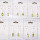5Pair Stunning Peridot Cut Gemstone A - BVE962 Cut Solid 925 Sterling Silver Bezel Setting Earring Lot