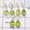 3 Pair Phrynite Gemstone Earring A - BVE993 Cab Phrynite Solid 925 Sterling Silver Plain Earring Wholesale Lot