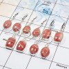 5 Pair Rhodocrosite Gemstone Earring A - BVE995 Cab Rhodocrosite Solid 925 Sterling Silver Plain Earring Wholesale Lot 5 Pair Rhodocrosite Gemstone Earring A - BVE995 Cab Rhodocrosite Solid 925 Sterling Silver Plain Earring Wholesale Lot