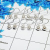 6Pair Pearl Cab Earring F - BVE999 Round Solid 925 Sterling Silver Earring Lot 6Pair Pearl Cab Earring F - BVE999 Round Solid 925 Sterling Silver Earring Lot