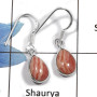 Rodochrosite B - BZE703 - Solid 925 Sterling Silver Bezel Earrings Cab Gemstone Wholesale Collection
