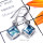 Blue Topaz A - CES996-Small Size Casting Pretty Earring