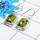 Connemara Marble Cab Earring Q - CME998 Octagon Shape Solid 925 Sterling Silver Designer Earring