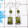 Connemara Marble Cab Earring X - CME998 Oval & Octagon Shape Solid 925 Sterling Silver Designer Earring Connemara Marble Cab Earring X - CME998 Oval & Octagon Shape Solid 925 Sterling Silver Designer Earring
