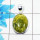 Natural Connemara Marble Cab Pendant C - CMP999 Oval Shape Soild 925 Sterling Silver Plain Pendant