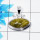 Natural Connemara Marble Cab Pendant N - CMP999 Marquise Shape Soild 925 Sterling Silver Plain Pendant