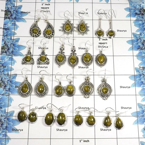 100 grams Earrings Irish Connemara Marble CMEEE100G - in wholesale lots 100 grams Earrings Irish Connemara Marble CMEEE100G - in wholesale lots