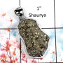 Pyrite Druzy E-DZP559-Fabulous Party Look Handmade Wholesale Pendant 925 Sterling Silver