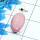 Pink Opal Cab Pendant A - ISP508 - Stunning Natural Pink Opal Gemstone 925 Sterling Silver Plain Setting Pendant