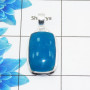 Natural Smithsonite Cab Pendant G - ISP508 - Stunning Natural Smithsonite Gemstone 925 Sterling Silver Plain Setting Pendant