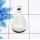 Rainbow Cab Pendant B - ISP513 - Stunning Natural Rainbow Moonstone Gemstone 925 Sterling Silver Plain Setting Pendant