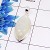 Rainbow Cab Pendant G - ISP513 - Stunning Natural Rainbow Moonstone Gemstone 925 Sterling Silver Plain Setting Pendant Rainbow Cab Pendant G - ISP513 - Stunning Natural Rainbow Moonstone Gemstone 925 Sterling Silver Plain Setting Pendant