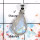 Rainbow Moonstone-H ISP518-Sparkling Rainbow Moonstone Handmade Fashion Pendant 925 Sterling Silver