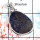 Sodalite Druzy-B ISP526-Gorgeous Raw Gemstone Handmade Wholesale Pendant 925 Sterling Silver