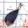 Sodalite Druzy-F ISP526-Genuine Rough Gemstone Wholesale Pendant 925 Sterling Silver