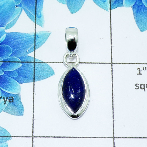 Amazing Lapis Lazuli E - ISP980-Sterling silver Lapis Lazuli Pendants