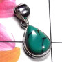 Tibitan Turquoise [A] - ISP996-Tibitan Turquoise silver Pendant