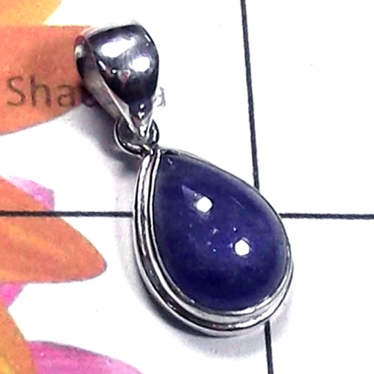Tanzenite O - ISP998-Exclusive Tanzenite gems silver Pendant Tanzenite O - ISP998-Exclusive Tanzenite gems silver Pendant