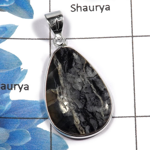 chrysanthemum Cab I - NSP944 - Attractive Gemstone Handmade Plain Pendant 925 Sterling Silver chrysanthemum Cab I - NSP944 - Attractive Gemstone Handmade Plain Pendant 925 Sterling Silver