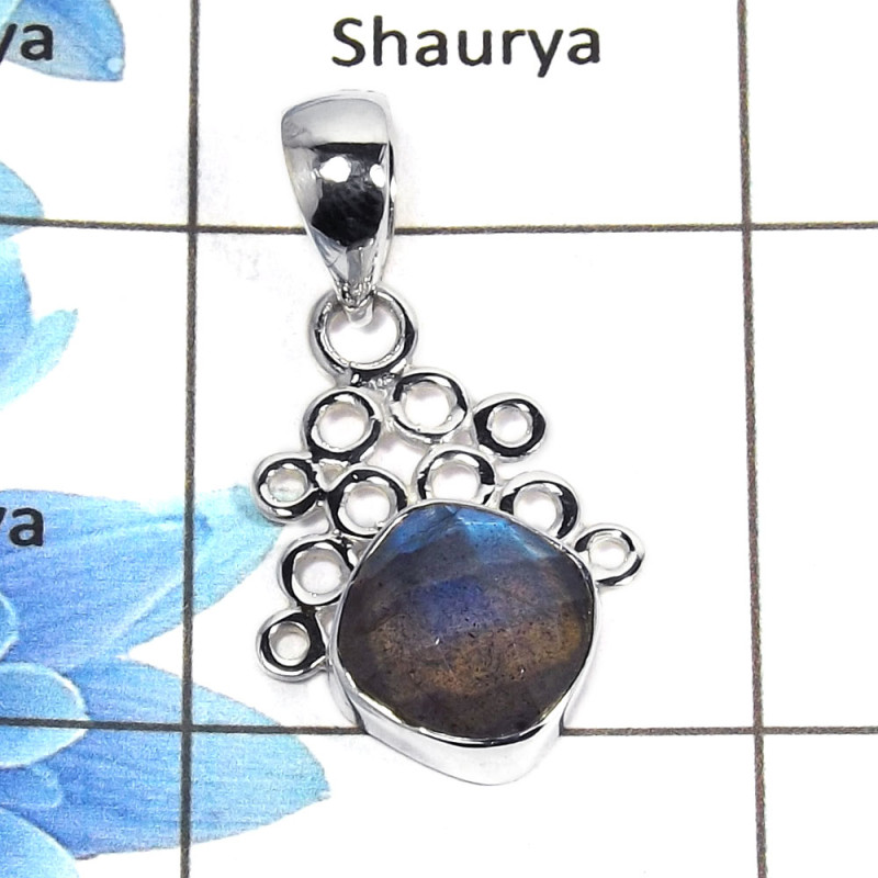 Labradorite Cut I - NSP946 - Awesome Natural Blue Fire Labradorite Cut Gemstone 925 Sterling Silver Designer Pendant Labradorite Cut I - NSP946 - Awesome Natural Blue Fire Labradorite Cut Gemstone 925 Sterling Silver Designer Pendant