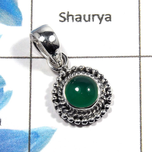 Green Onyx Cab A - NSP981 - Natural Green Onyx Cab Gemstone 925 Sterling Silver Designer Pendant Green Onyx Cab A - NSP981 - Natural Green Onyx Cab Gemstone 925 Sterling Silver Designer Pendant