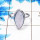 Rainbow Moonastone C- PSR725 -Trendy 925 Sterling Silver Plain Style Fashionable Ring
