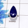 Beautiful Lapis Lazuli Cab C - PSR981-925 Sterling Silver Fashionable Design Lapis Lazuli