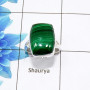 Beautiful Malachite Cab D - PSR984-925 Sterling Silver Fashionable Design Malachite Cab