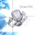 Rainbow Moonstone Cab B - RBS851 - Solid 925 Sterling Silver Natural Rainbow Moonstone Gemstone Tiny Ring