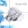 Rainbow Moonstone Cab D - RBS851 - Natural Blue Fire Rainbow Moonstone Gemstone 925 Sterling Silver Designer Ring