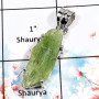 Green Kyanite-R RPP968-Attractive Kyanite Rough Handmade Prong Setting Pendants 925 Sterling Silver