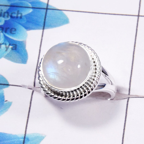 Rainbow Moonstone Cab O- RSS776-925 Sterling Silver Direct Factory Made Rainbow Moonstone Wholesale Ring Rainbow Moonstone Cab O- RSS776-925 Sterling Silver Direct Factory Made Rainbow Moonstone Wholesale Ring