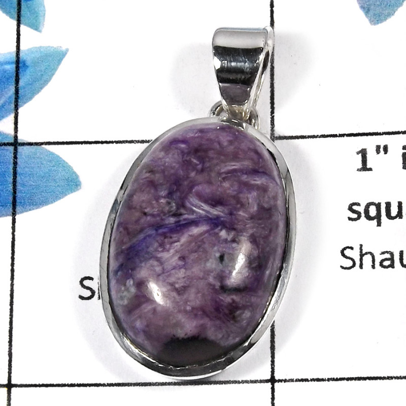 Charoite SALE785 - Latest Design Handmade Charoite Gemstone Designer Pendant 925 Sterling Silver Charoite SALE785 - Latest Design Handmade Charoite Gemstone Designer Pendant 925 Sterling Silver