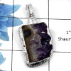 Amethyst Stalactite SALE748 - Attracting Party Wear Designer For Girls Pendants 925 Sterling Silver