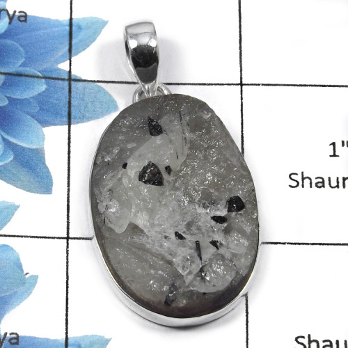 Specimens Tourmaline SALE749 - Latest New Design Handmade Wholesale Pendants 925 Sterling Silver
