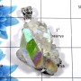 Sunshine Druzy SALE756 - Sparkling Natural Sunshine Druzy Gemstone Solid 925 Sterling Silver Prong Setting Pendant