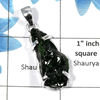 Chrome Diopside SALE766 - Newly Arrival Natural Chrome Diopside Gemstone Solid 925 Sterling Silver Prong Pendant