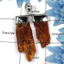 Orange Kynite SALE774 - Exclusive Orange Kynite Gemstone Designer Weight Pendants 925 Sterling Silver