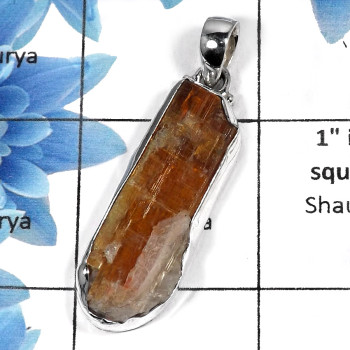Orange Kynite SALE780 - Beautiful Orange Kynite Gemstones Party Look Pendants 925 Sterling Silver Orange Kynite SALE780 - Beautiful Orange Kynite Gemstones Party Look Pendants 925 Sterling Silver