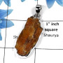 Red Kynite SALE811 - Pretty Look Cab Red Kynite Gemstone Wholesale Pendant 925 Sterling Silver