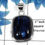Dichroic Glass SALE820 - Attracting Party Look Light Weight Designer Pendants 925 Sterling Silver