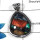 Dichroic Galss SALE822 - Amazing Latest Design Handmade Girl's Pendants 925 Sterling Silver