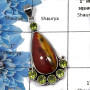 Mookaite & Peridot SALE897 - New Party Wear Handmade Designer Sale Pendant 925 Sterling Silver