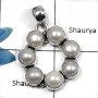 Pearl SALE903- Classic New Design White Pearl Gemstone Fashion Pendants 925 Sterling Silver