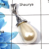 Pearl - SALE919 - Gorgeous Natural Freshwater Pearl Gemstone 925 Sterling Silver Designer Pendant
